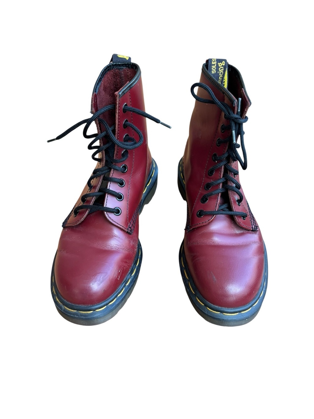 Dr. Martens Made in England Oxblood 8-Eye Boots – US 8 / EU 40